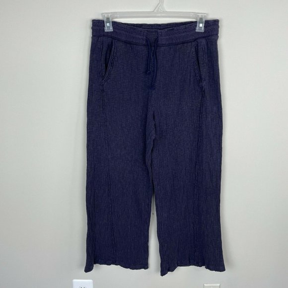 Anthropologie Daily Practice Texured Wide Leg Pant